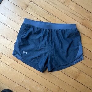 Under Armour Women's Navy Athletic Shorts